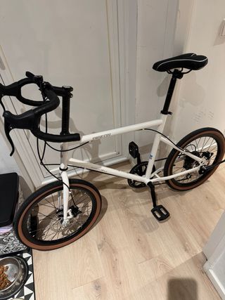 Bicicleta Plegable DIREFON Blanca