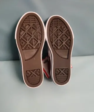 Bambas Converse Burdeos Velcro