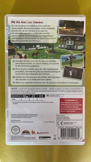 Riding Stables Horses Nintendo Switch Pal FRA