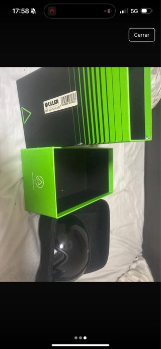 Gafas de esquí negras marca uller