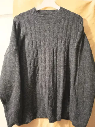 Jersey gris mujer talla M