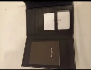 Tarjetero Balmain Paris Negro