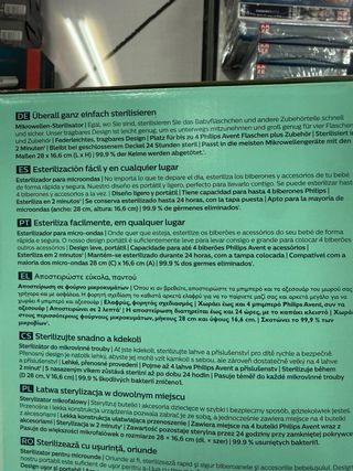 Esterilizador Microondas Philips Avent