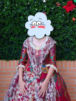 Traje de Fallera para niña de 13 años aprox