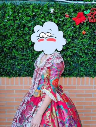 Traje de Fallera para niña de 13 años aprox