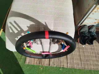 Volante Honda Civic 2006-2012 Negro/Rojo