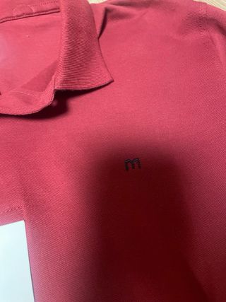 Polo Milano Hombre Manga Larga, color vino