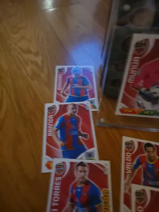 Cromos Panini Levante 2011-2012