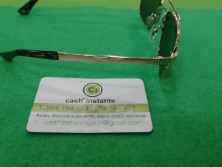 Gafas de Sol Police SPL890V Doradas Verdes