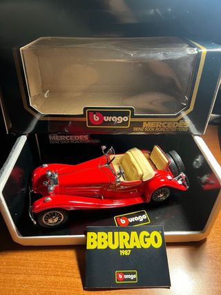 Mercedes Benz 500K Roadster Bburago 1:20