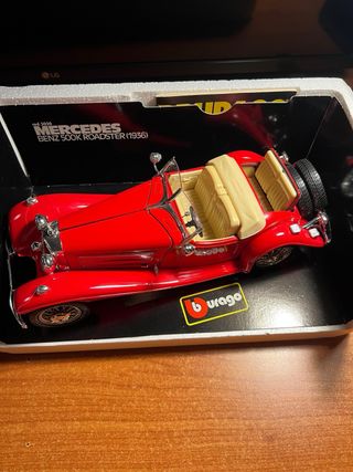 Mercedes Benz 500K Roadster Bburago 1:20