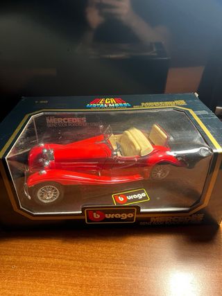 Mercedes Benz 500K Roadster Bburago 1:20