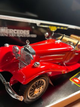Mercedes Benz 500K Roadster Bburago 1:20