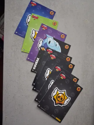 Cromos Brawl Stars - Números 1, 6, 9, 17, 50......