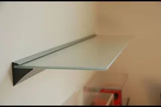 Baldas de cristal y metal