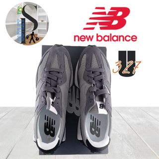 Zapatillas New Balance U327 md Hombre Gris