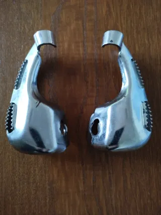 Peseiras BMX Old School Cromadas