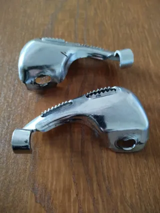 Peseiras BMX Old School Cromadas