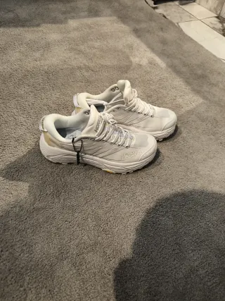 Hoka Mafate Speed 2 Beige/Blanco