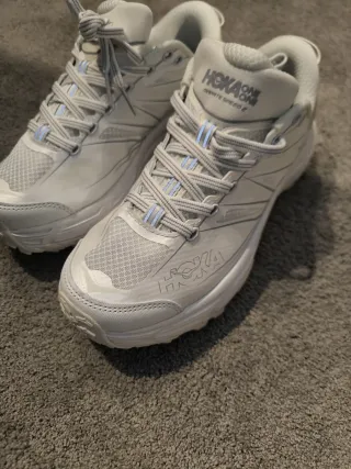 Hoka Mafate Speed 2 Beige/Blanco