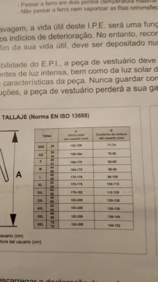 Pantalones de trabajo invierno WORK