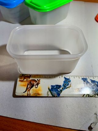 Set 4 Contenitori Belli Forti 10cm x 9cm x 6cm