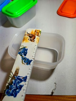 Set 4 Contenitori Belli Forti 10cm x 9cm x 6cm