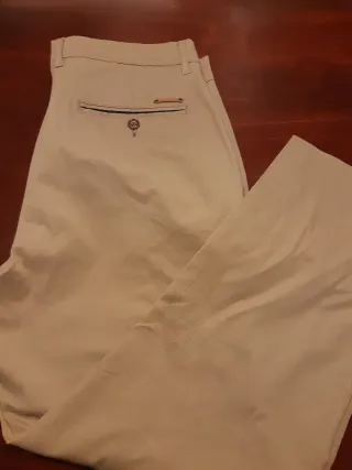 Pantalón beige caballero talla 50