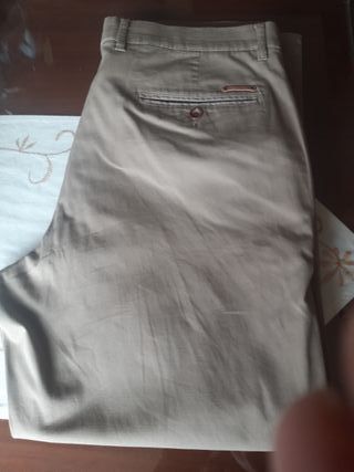 Pantalón beige caballero talla 50
