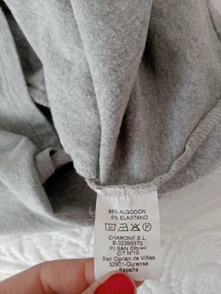 Vestido gris invierno talla M