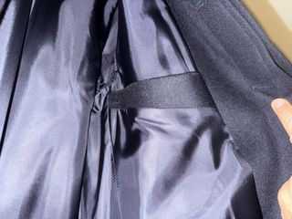 Abrigo Hugo Boss Hombre Lana Azul Oscuro