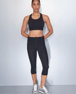 Leggings pirata Dash and Stars 4D Stretch negros