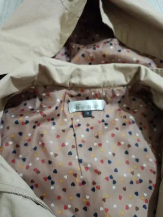 Gabardina K Woman Talla 38 Beige