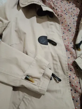 Gabardina K Woman Talla 38 Beige