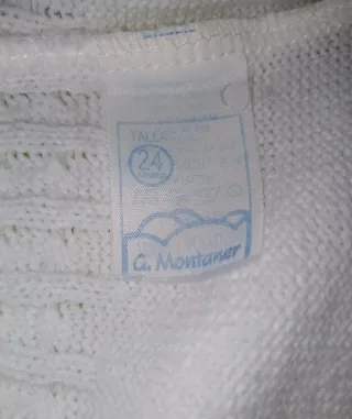 Rebeca blanca niña talla 2