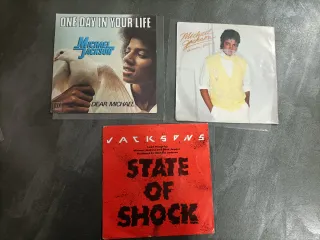 Michael Jackson y Jackson 5: lote 5 vinilos