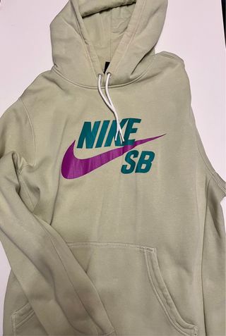 Sudadera Nike SB Verde Claro Talla S