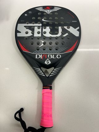 Pala Pádel Siux Diablo Mate Roja