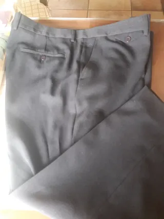 Pantalón de vestir gris oscuro Talla 52