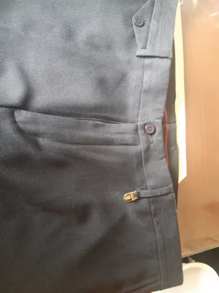 Pantalón de vestir gris oscuro Talla 52