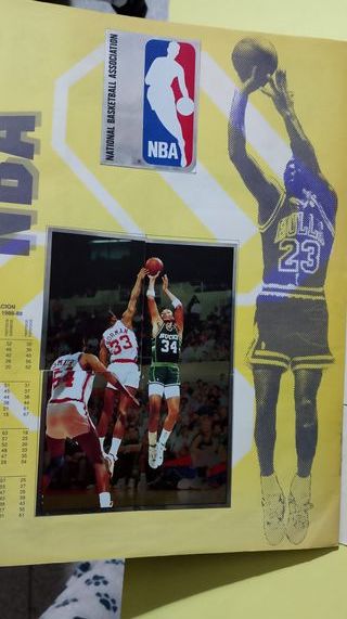 Álbum Panini NBA 90 Baloncesto