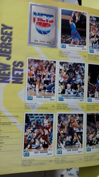 Álbum Panini NBA 90 Baloncesto