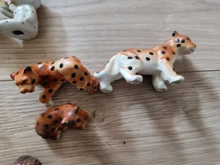 Lote figuras porcelana animales y personas