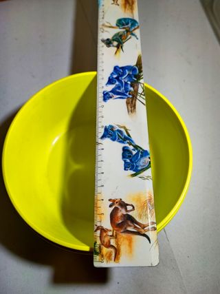 Tupperware Contenitore Ciotola Rotondo Giallo 16cm