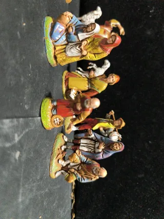 8 Figuras Belén Pastores de mondaruzzo