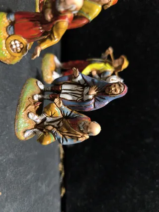 8 Figuras Belén Pastores de mondaruzzo