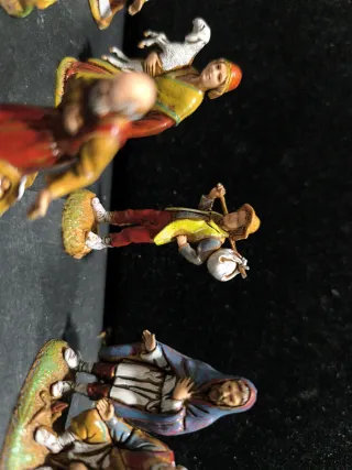 8 Figuras Belén Pastores de mondaruzzo