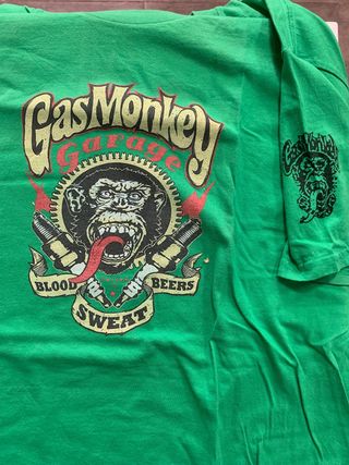 Camiseta Gas Monkey Garage Verde