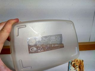 Contenitore Arancione Rettangolare 16x10x8 cm  Gua