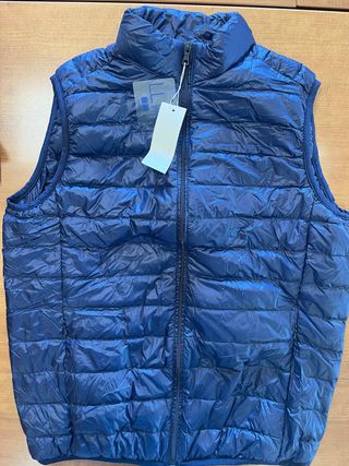 Plumas sin Mangas  Ultra light Azul - Nuevo